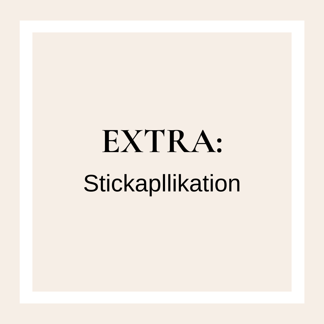 Extras: Stickapplikationen