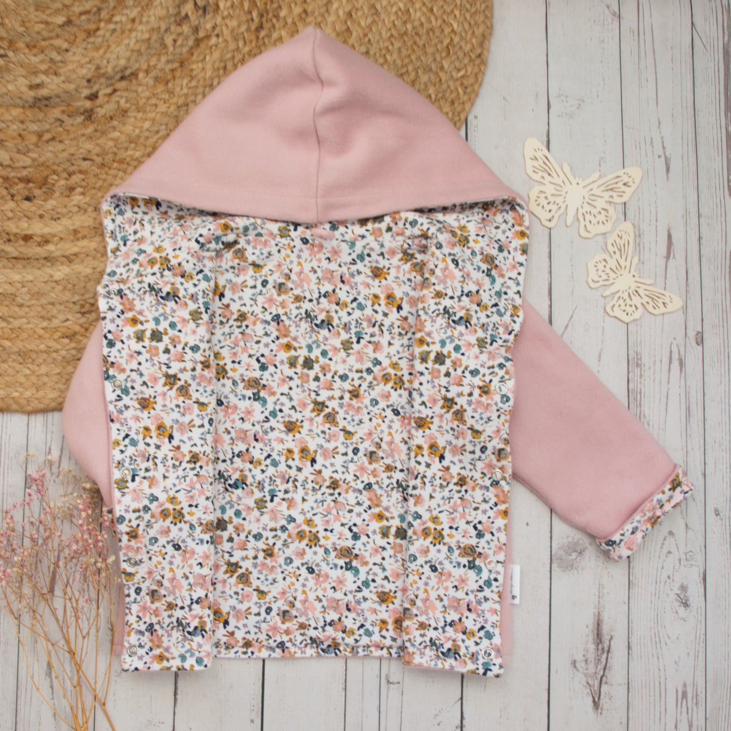 Fleecejacke gefüttert Größe 74 bis 134 (Artikelnummer: H034F001)