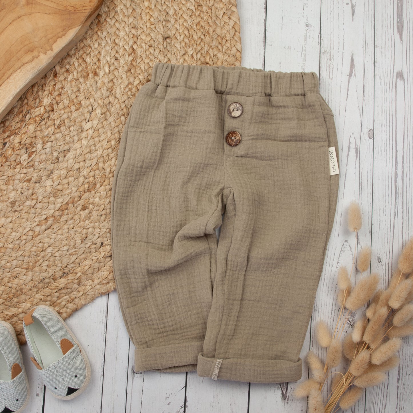 Musselinhose Größe 56 bis 122 (Artikelnummer: B02400)