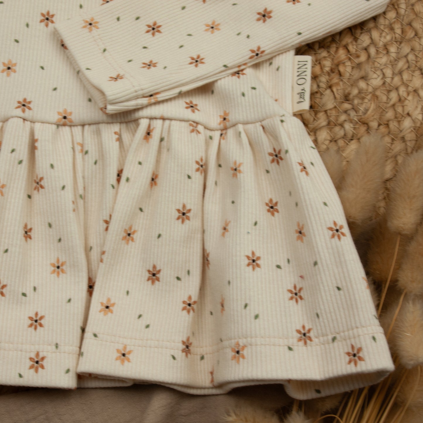 Peplum-Shirt in Wickeloptik Größe 62 bis 134 (Artikelnummer: G013R001)