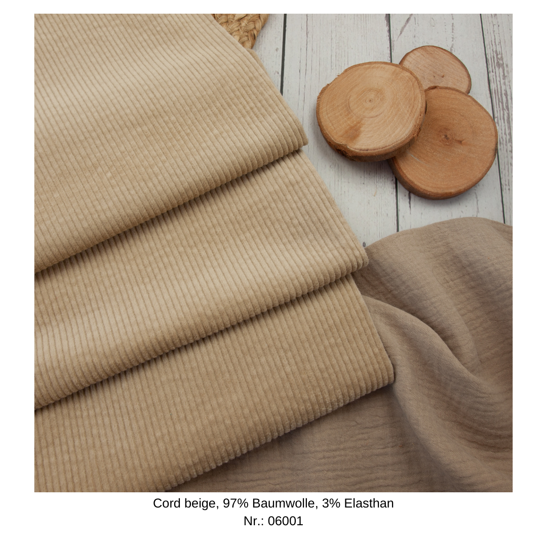 Culotte aus Stretchcord Größe 80 bis 116 (Artikelnummer: B022C001)