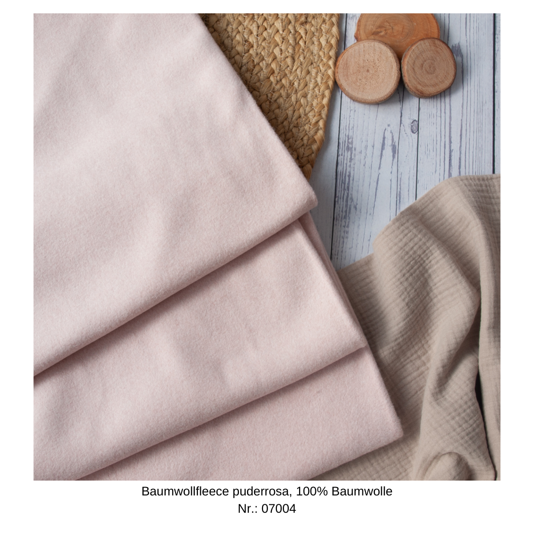 Knotenstirnband aus Baumwollfleece Kopfumfang 41/42 bis 57/58 (Artikelnummer: K040F001)