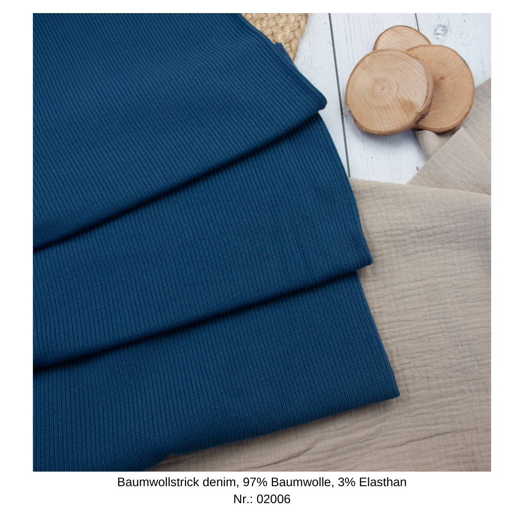 Loosefit-Pullover mit Gänse-Applikation Größe 56 bis 134 (A002A017)