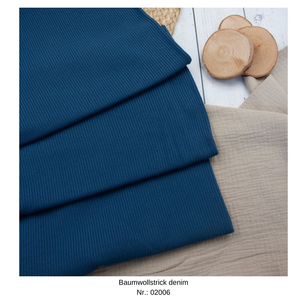 Loosefit-Pullover mit Gänse-Applikation Größe 56 bis 134 (A002A017)