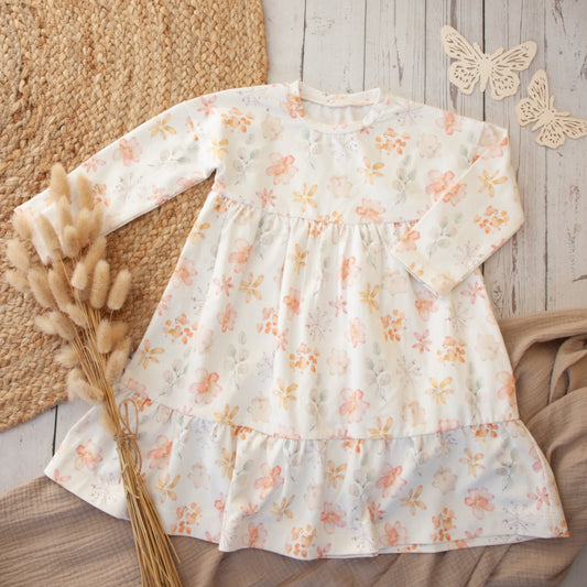 Mellow Dress Langarm Größe 62 bis 134 (Artikelnummer: D03100)