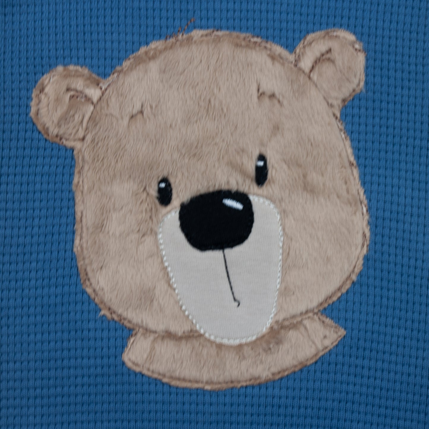 Pullover mit Bären-Applikation Größe 80 bis 134 (Artikelnummer: A001A004)